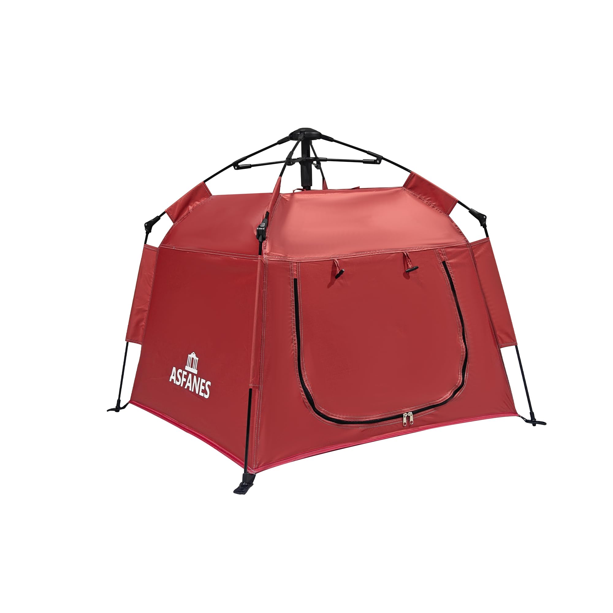 ASFANES pop-up cave bed front door for easy pet entry and exit.