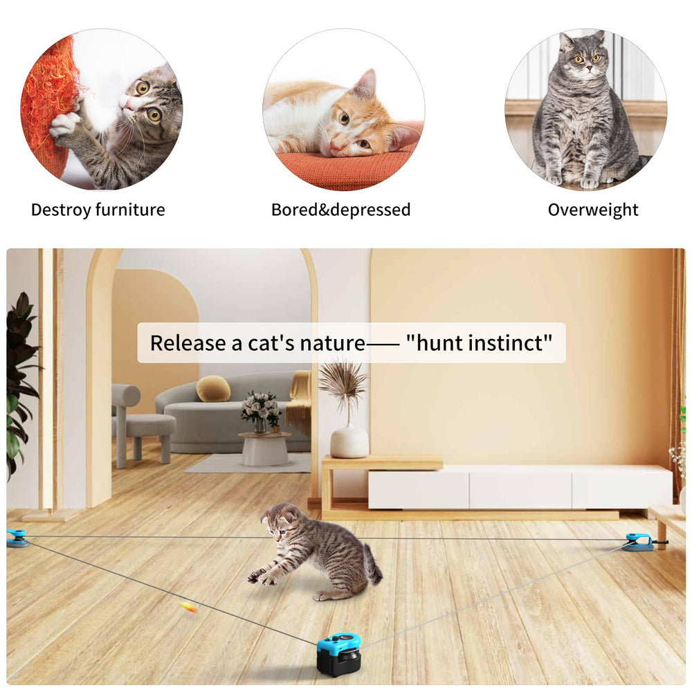 AsFrost cat toy uses safe ABS materials for worry-free fun.