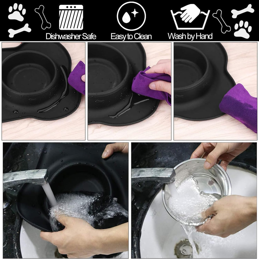 AsFrost stainless steel bowls are durable and easy to clean after meals.