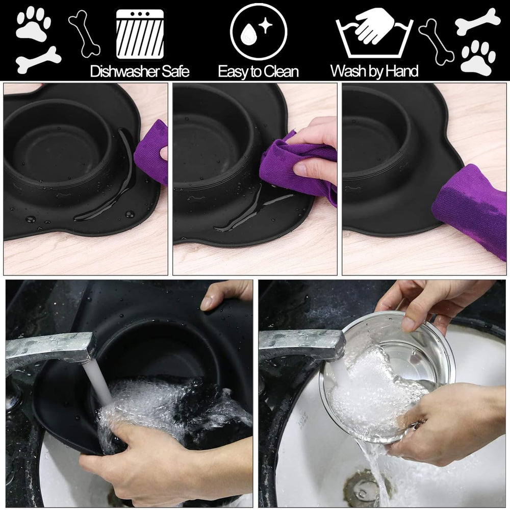 AsFrost silicone mat detail showing spill guard and grip