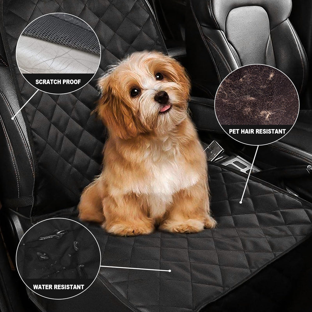 AsFrost front seat cover installs in minutes with quick-release clips