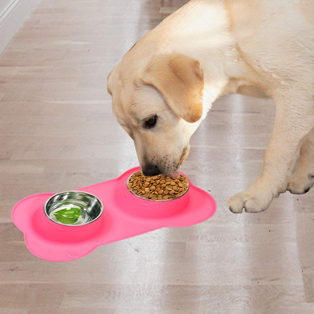 AsFrost two-bowl set covers food and water needs