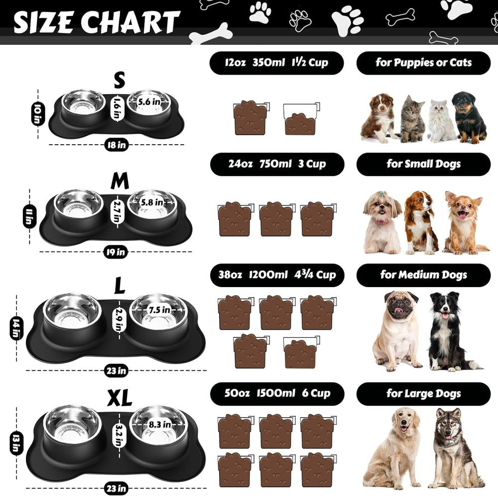 AsFrost large 50oz bowls provide ample portions for bigger breeds and longer meal times.