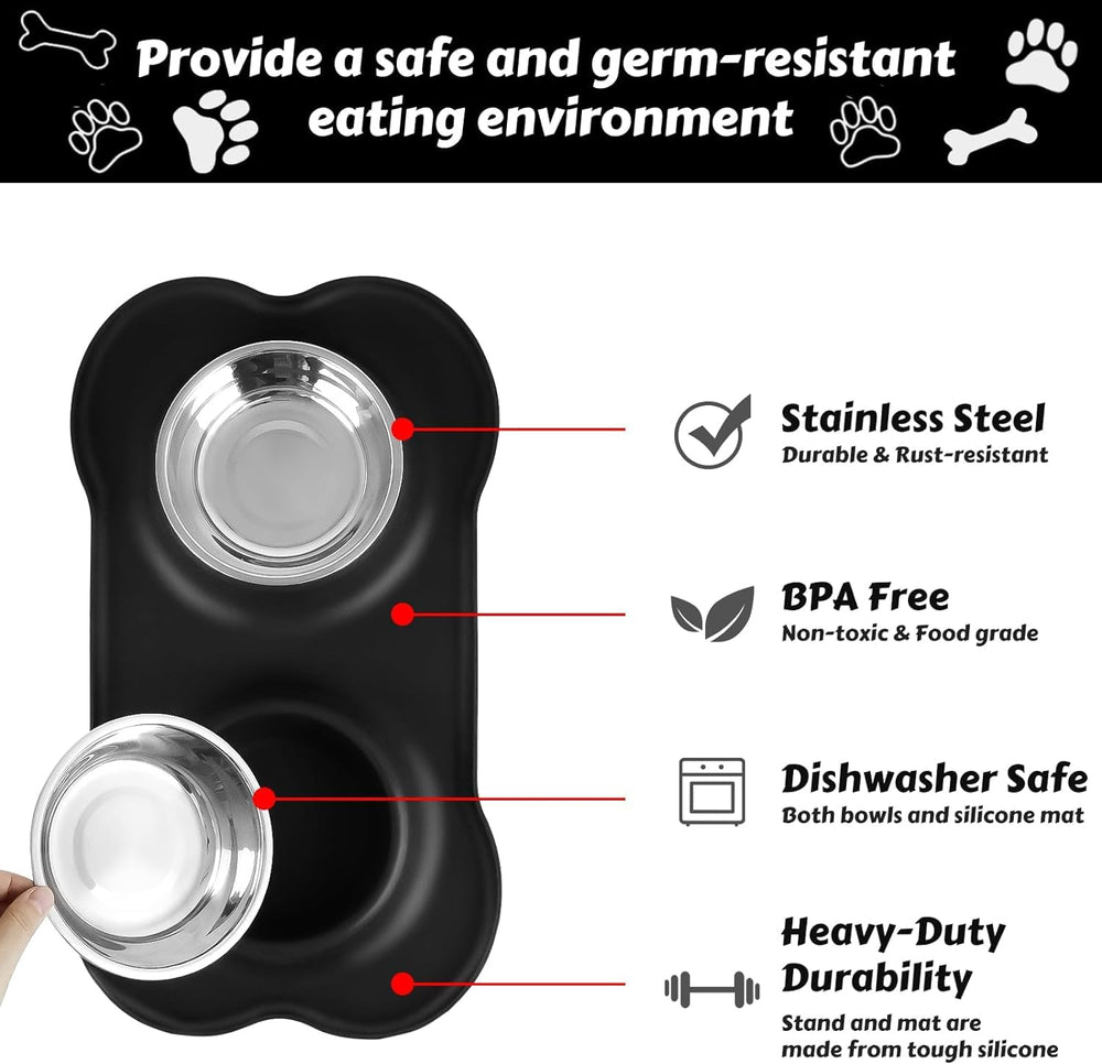 AsFrost 7-4-dia bowls offer comfortable portions for medium to large dogs.