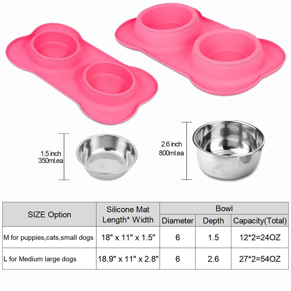 AsFrost silicone mat no-spill base, keeps bowls steady