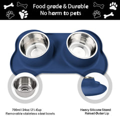 AsFrost silicone mat slip-resistant base prevents sliding