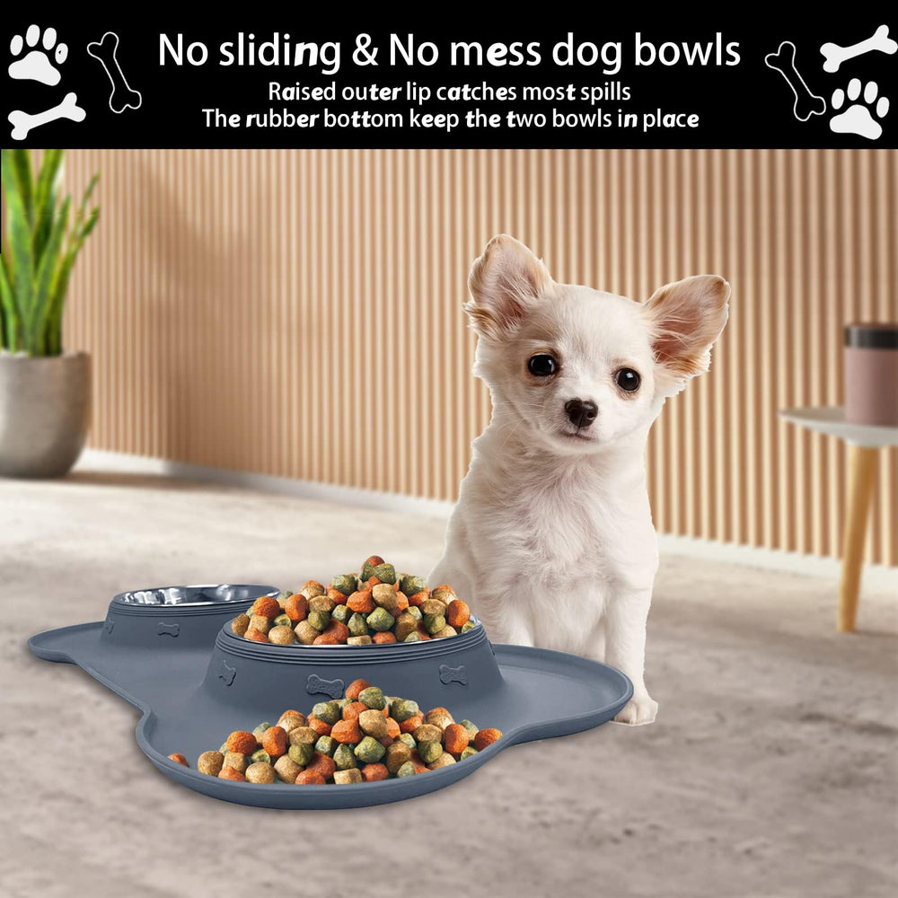 AsFrost small 12oz bowls suit toy breeds and cats for tidy meals.