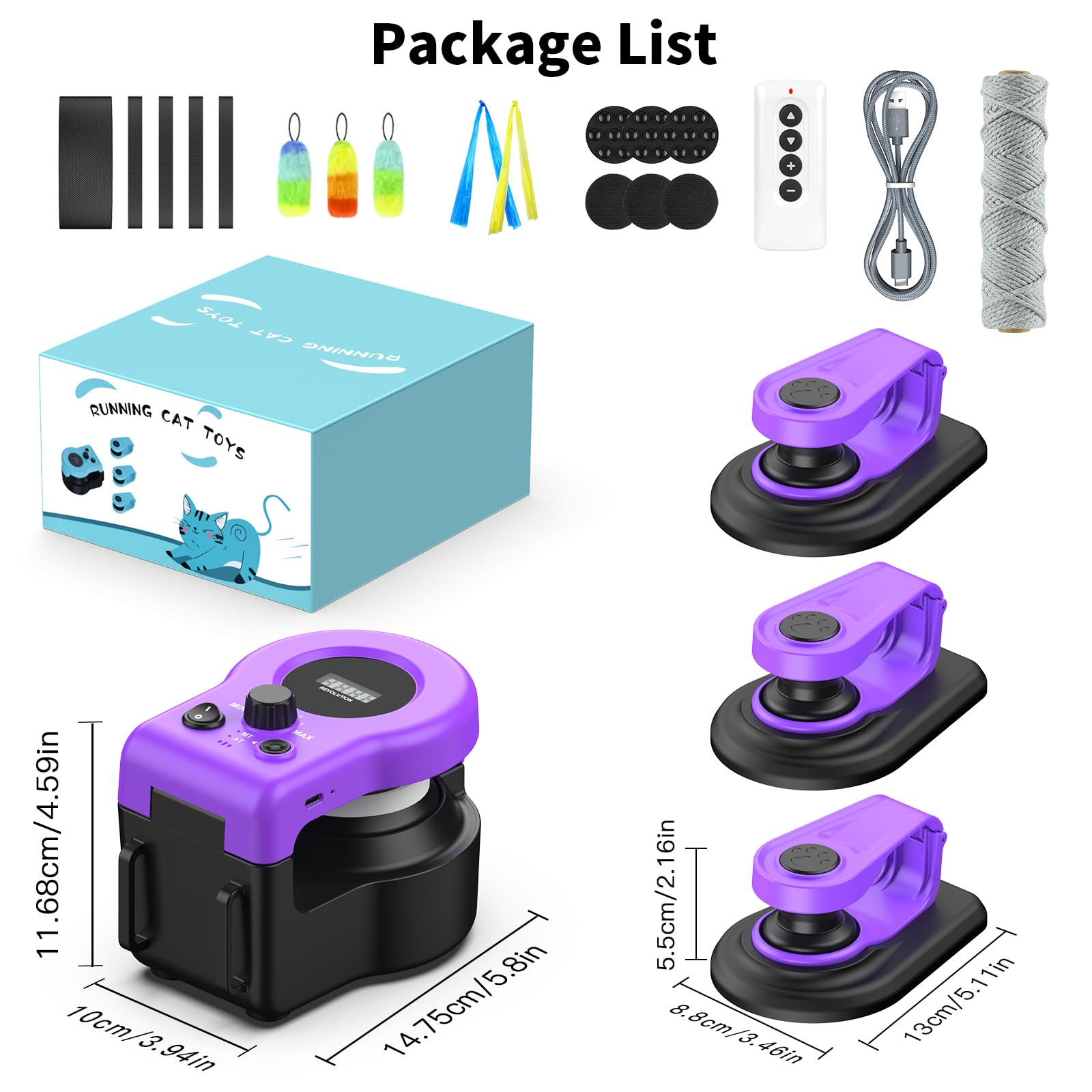 AsFrost Upgraded Interactive Cat Toy safety protection mode promotes safe, break-friendly play.
