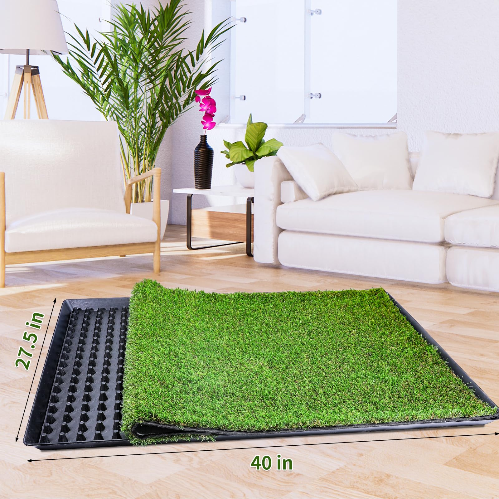 ASKIZ sturdy base tray ensures stable placement on floors and surfaces
