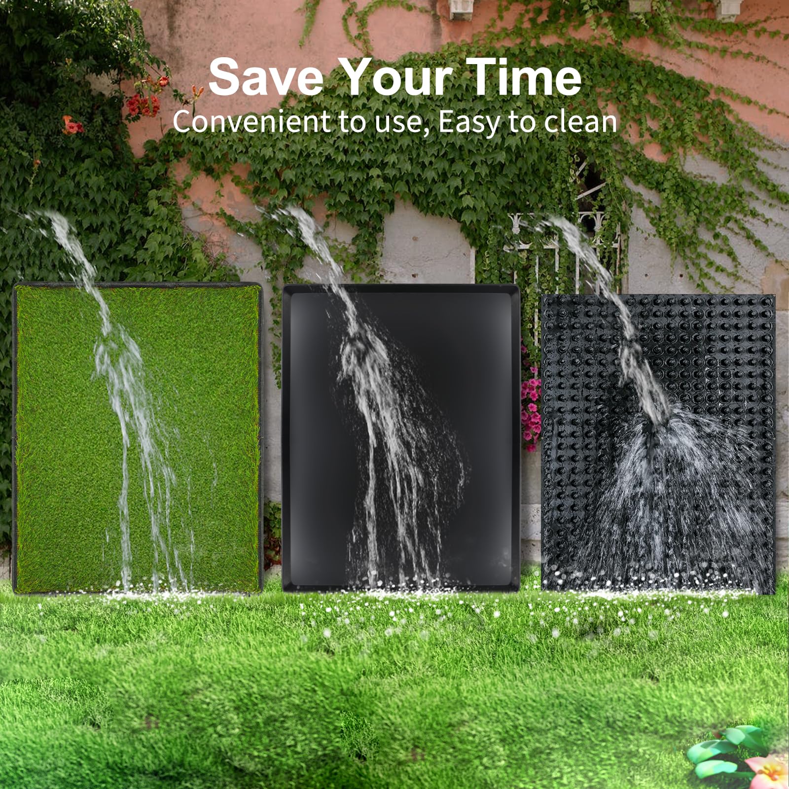 ASKIZ two pads rotate feature for extended lifespan and convenience