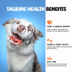 ASMPET Rawhide-Free Dog Chews banner highlights safe, allergy-friendly option for dogs.