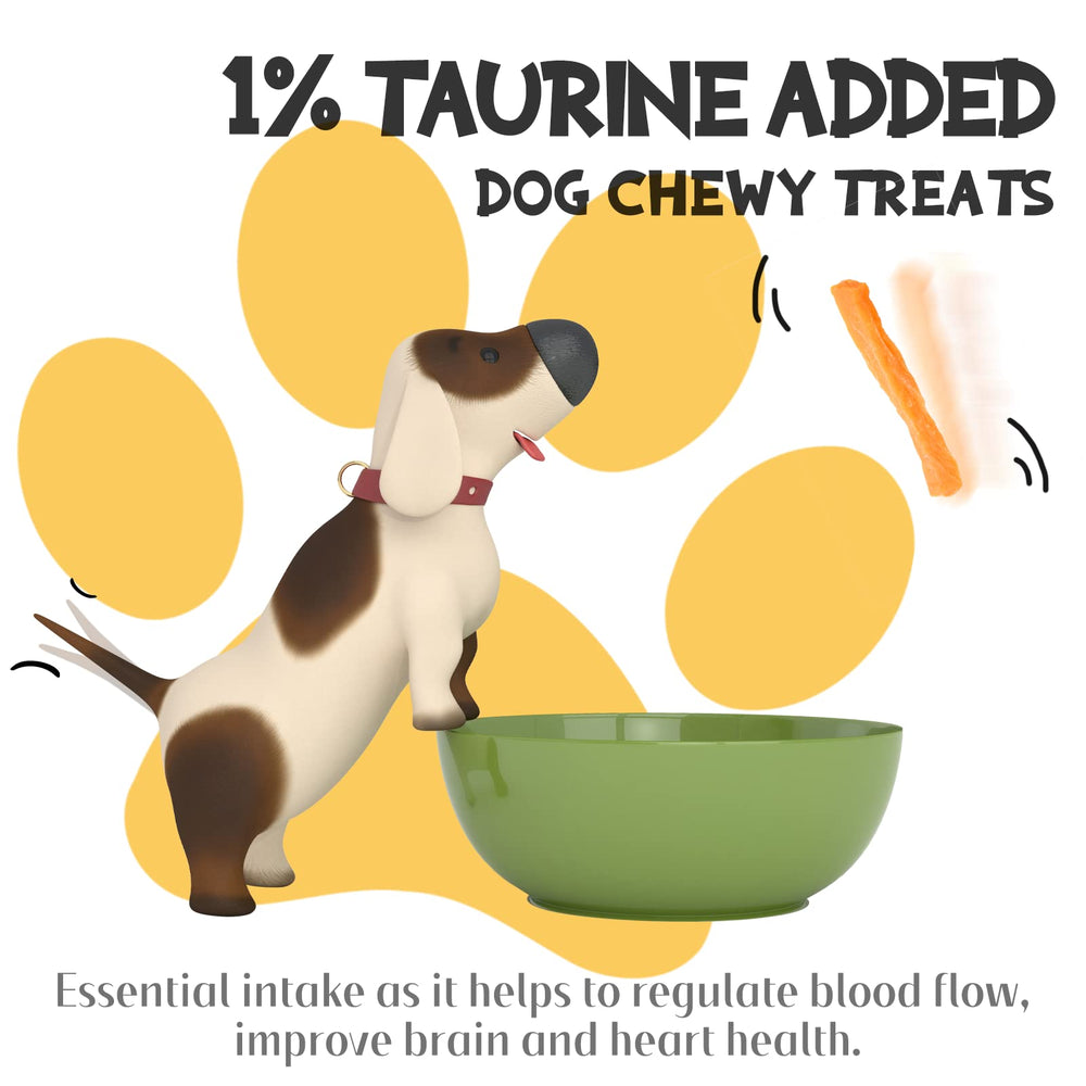 ASMPET Sweet Potato Strips with 1% taurine added may support circulatory health