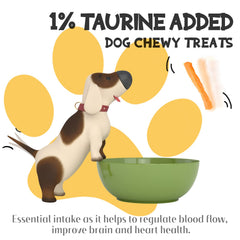 ASMPET Sweet Potato Strips with 1% taurine added may support circulatory health