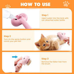 ASNCIZBR ultra-gentle bristles protect sensitive skin during deshedding