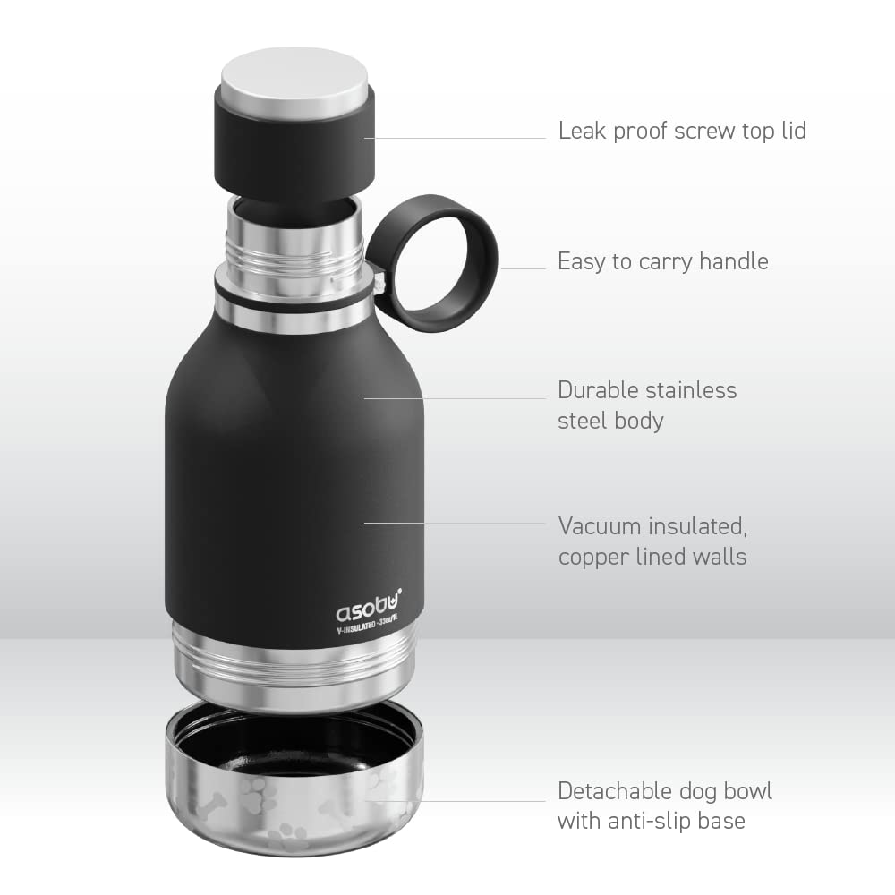 asobu Buddy Bottle insulated-stainless-steel: keeps water cool on warm days