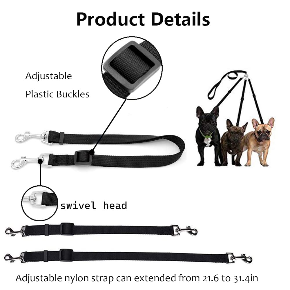 ASOCEA padded-handle leash image emphasizes comfortable grip for strong pulls.