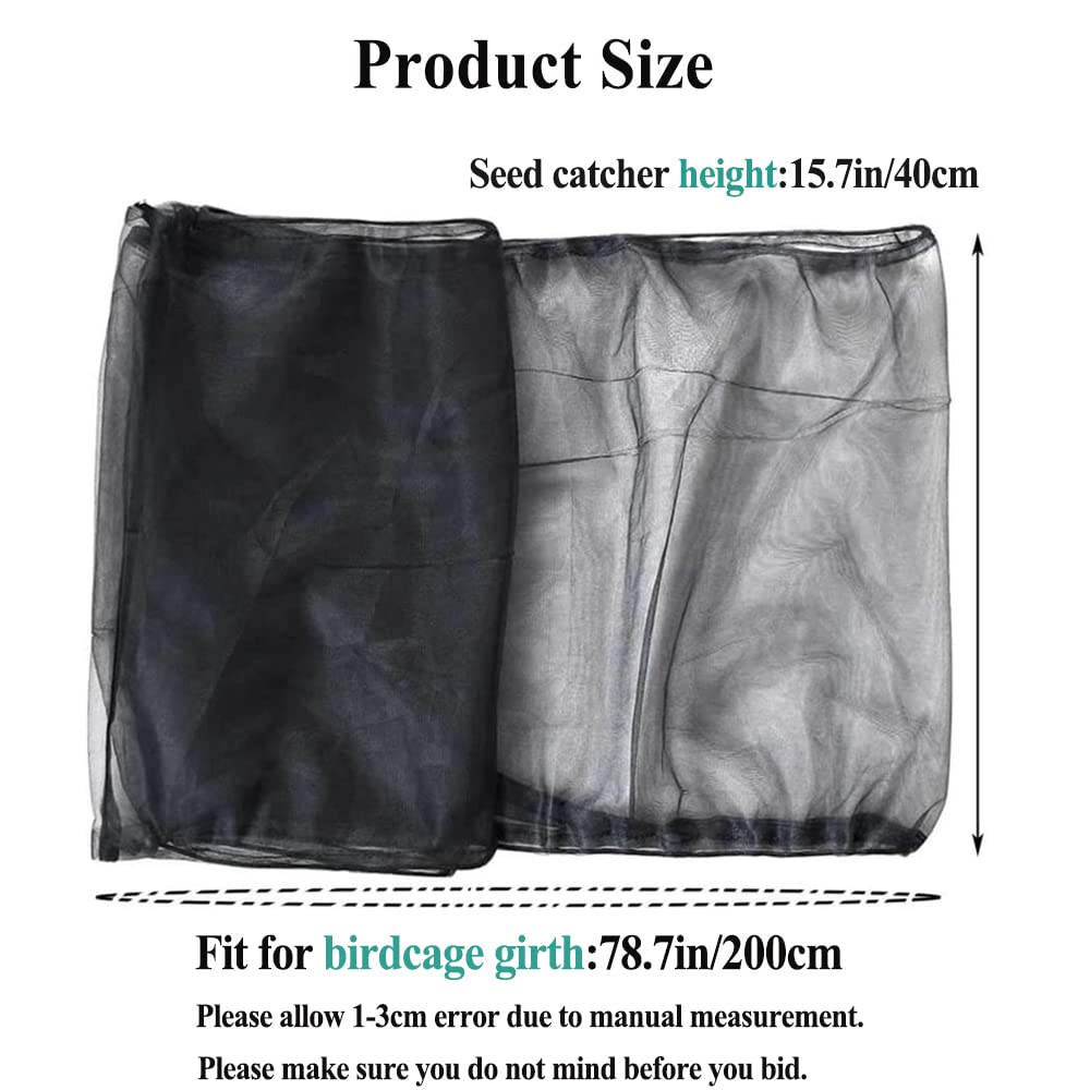 ASOCEA universal cover skirt around cage provides adjustable fit and privacy