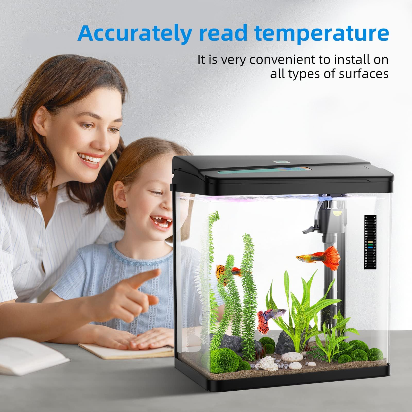 Asofelk adhesive back simplifies installation and cleanup on glass surfaces.
