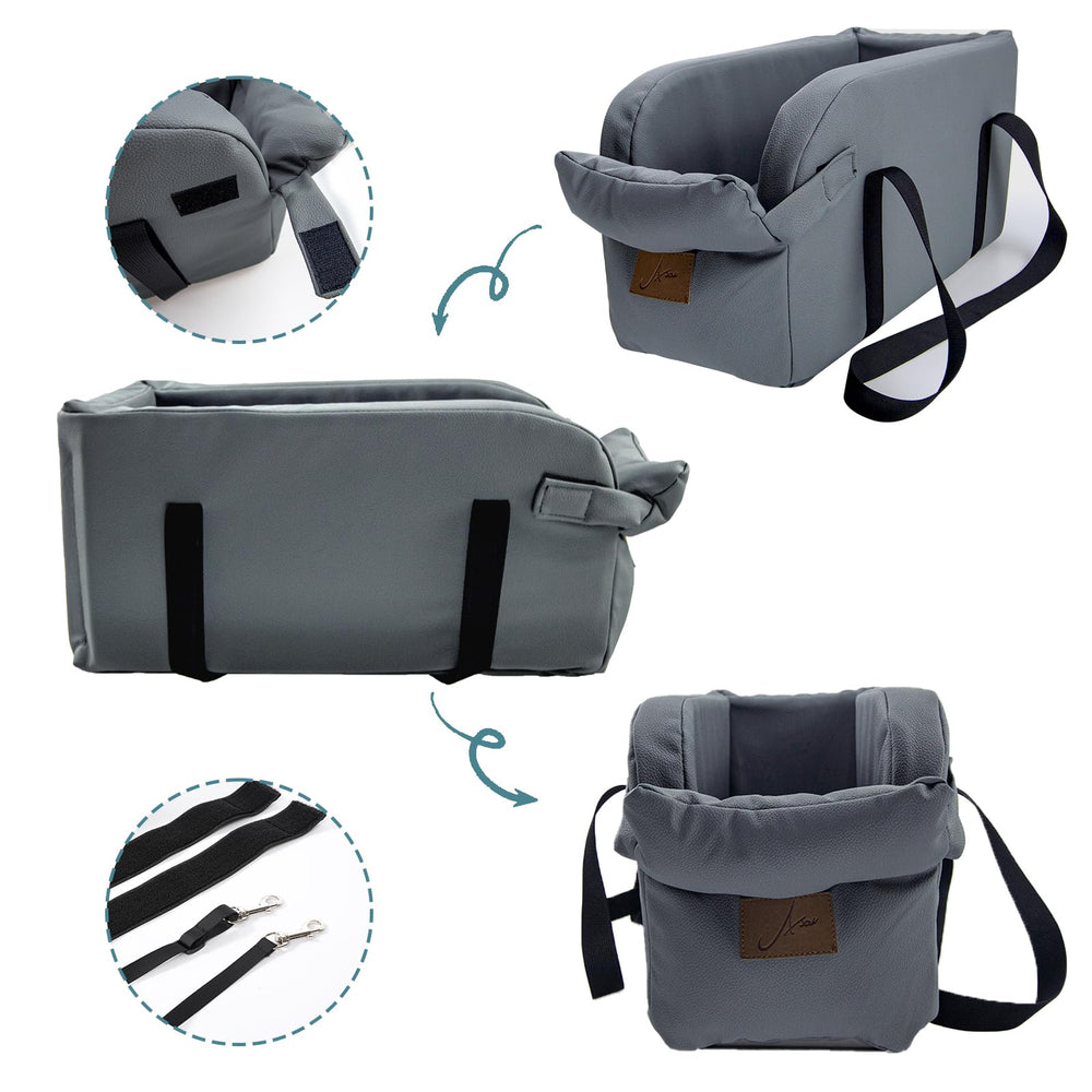 Asou console-seat fits most cars for quick, hassle-free installation.