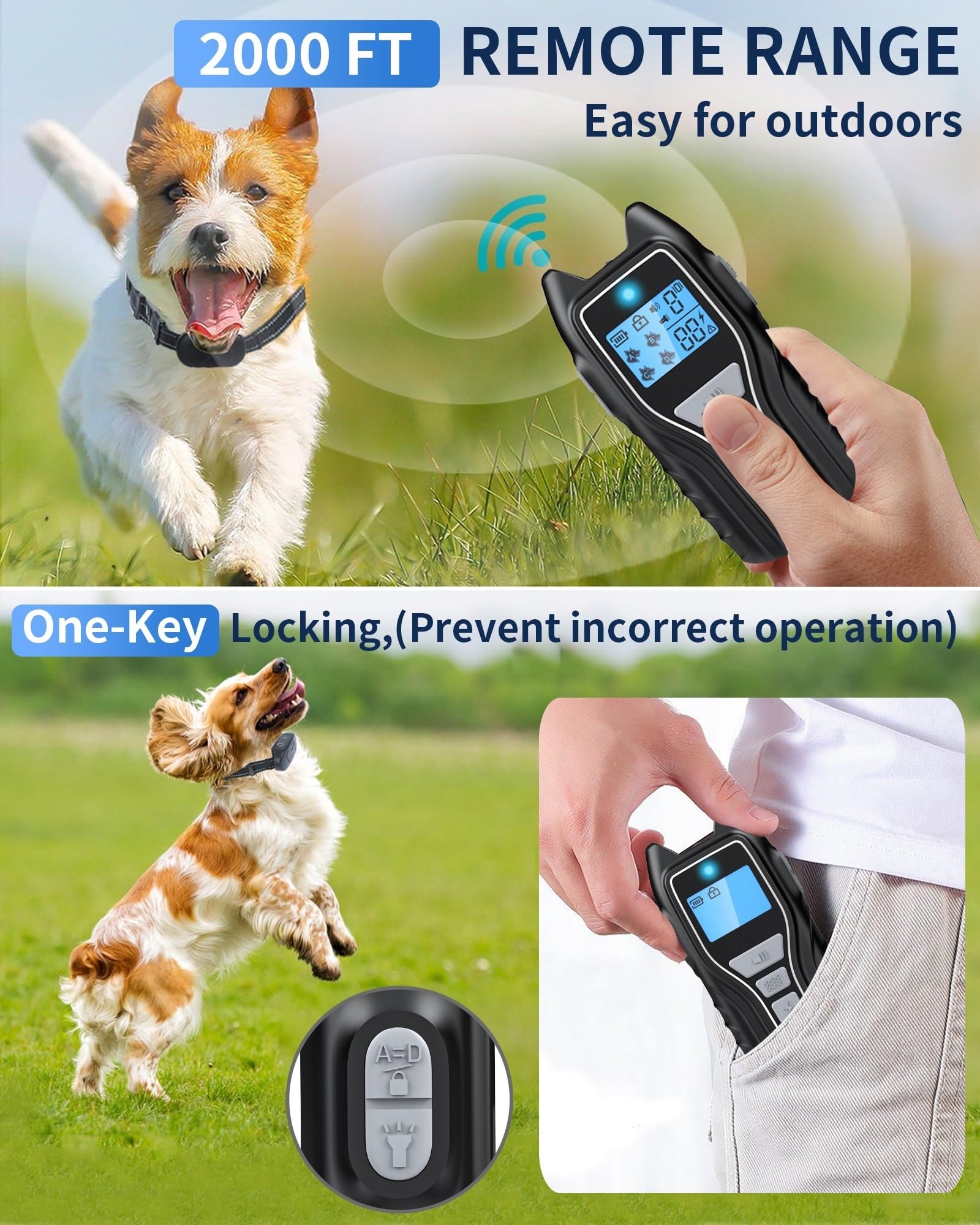 Asrcs adjustable-fit collar supports dogs from 8 to 150 pounds.