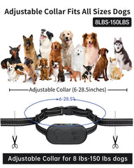 Asrcs IPX7 waterproof dog collar ready for wet-weather training.