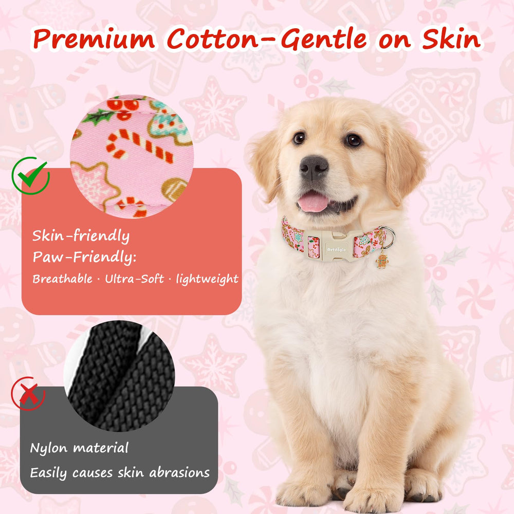 Astdogio handcrafted collar with smooth edges reduces chafing