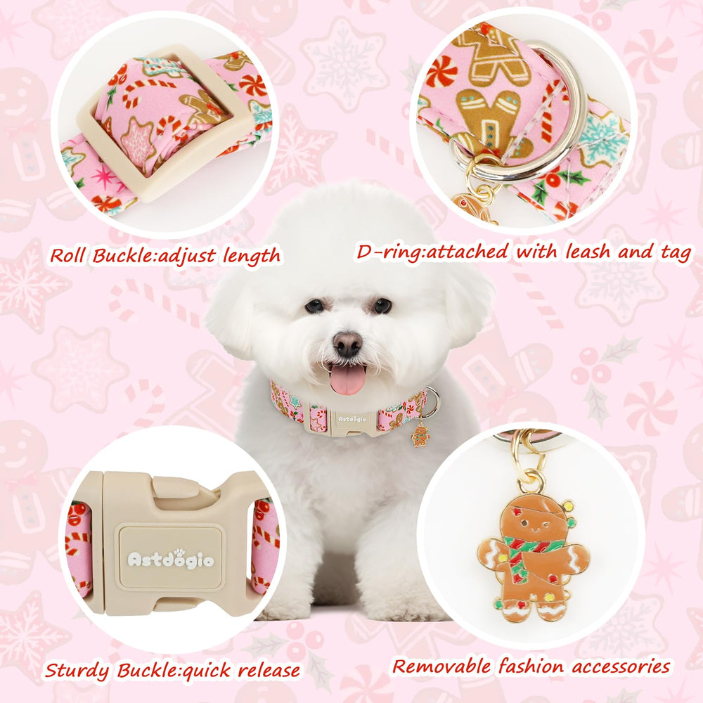 Astdogio soft breathable cotton collar offers everyday comfort