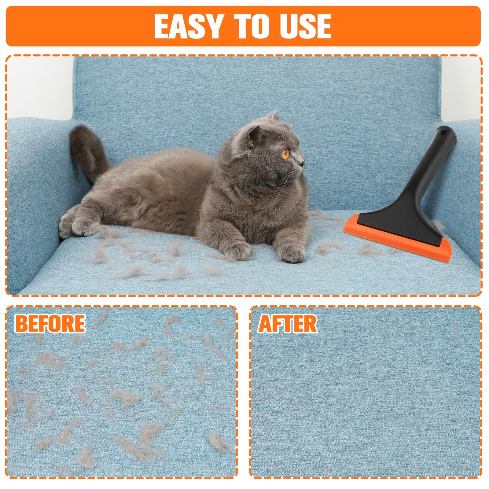 Astfys pet hair remover car interior tackles fur inside vehicles effectively.