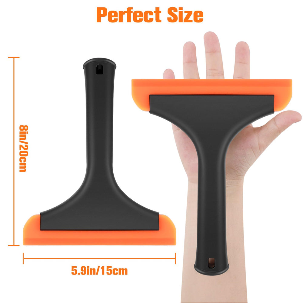 Astfys silicone pet hair remover head removes fur from upholstery with ease.