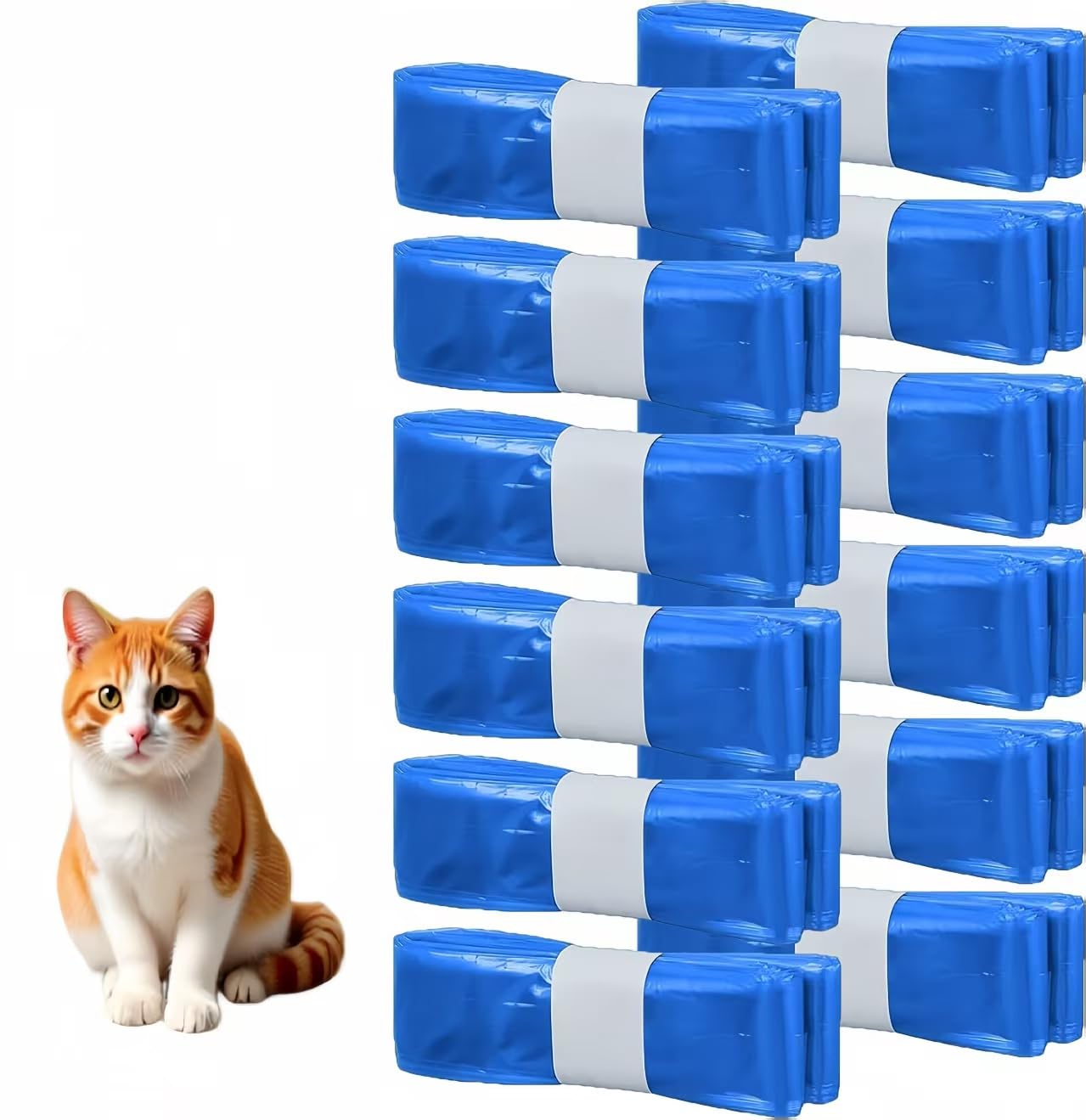 Astrallgn cat litter refill pack ready for Genie compatibility and easy restocking.