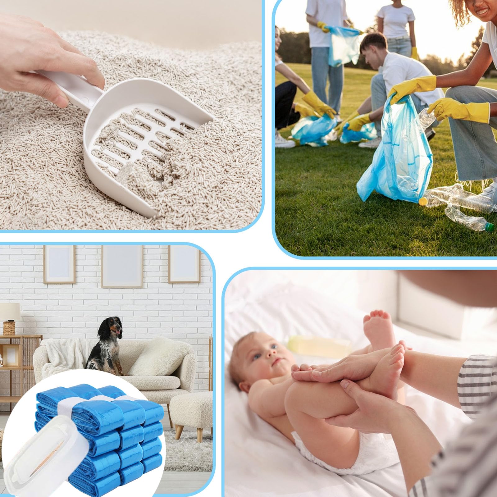 Astrallgn scented refills neutralize litter odors for up to two weeks.