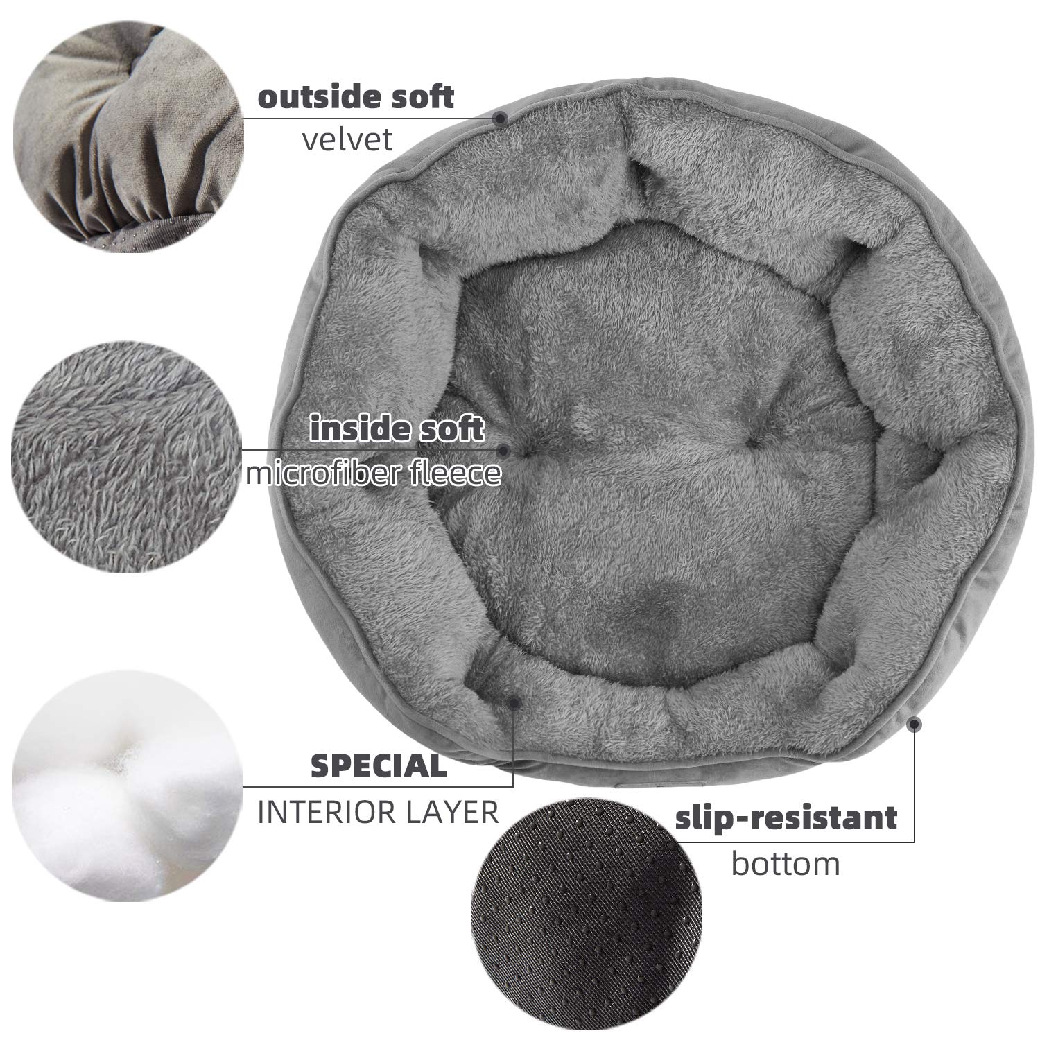 Asvin bed machine washable for easy cleaning after messes