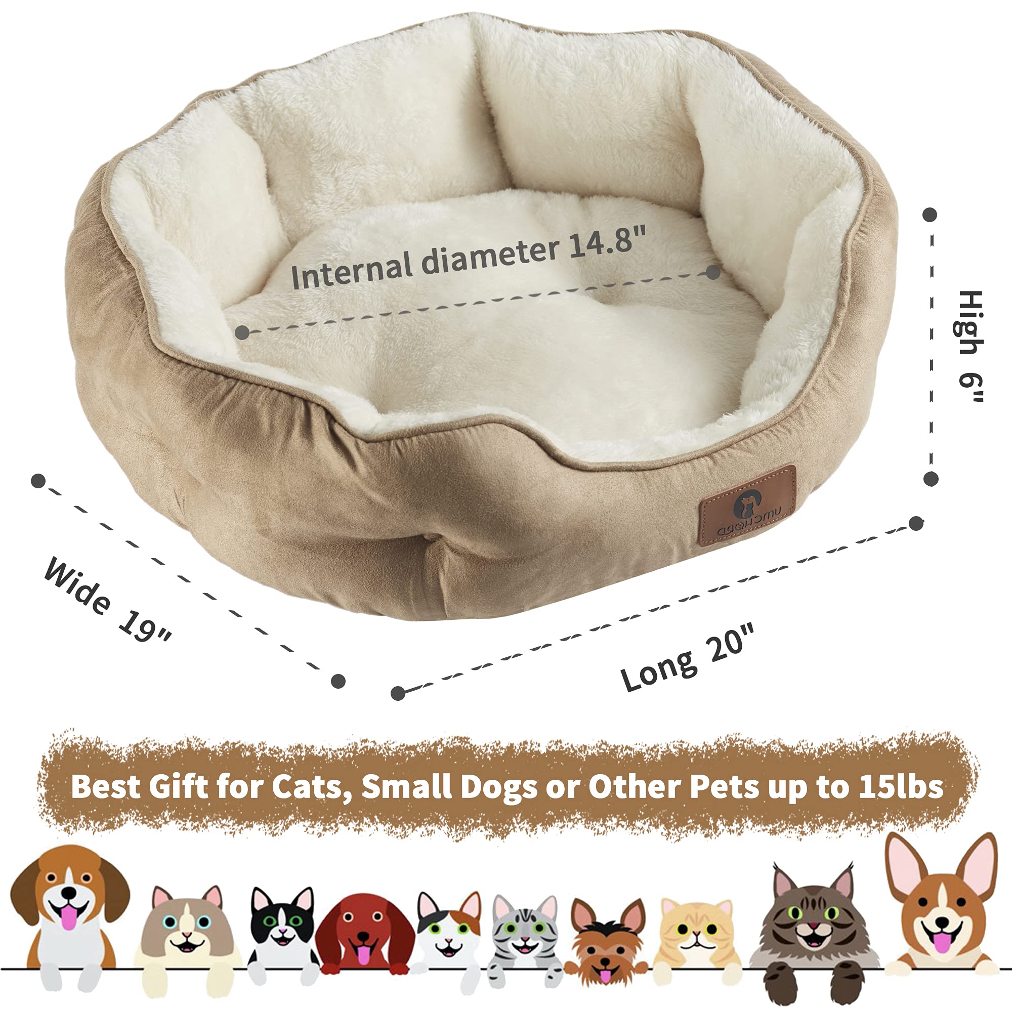 Asvin-puppy-bed-nap-ready delivers a welcoming spot for playful puppies.