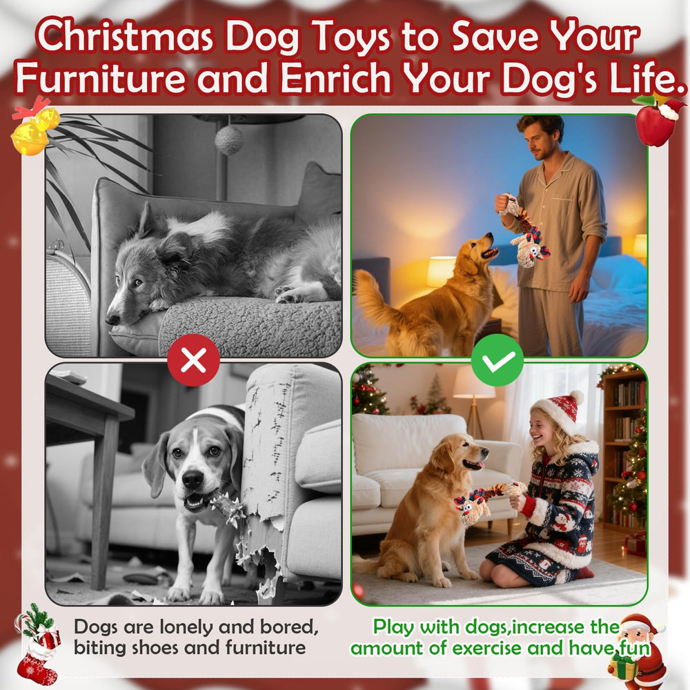 Atiansen Christmas toy makes a festive gift for dogs