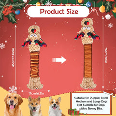 Atiansen reindeer crinkle tail detail sparks curiosity during fetch