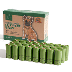 ATIFBOP biodegradable dog poop bag roll with eco-friendly packaging.