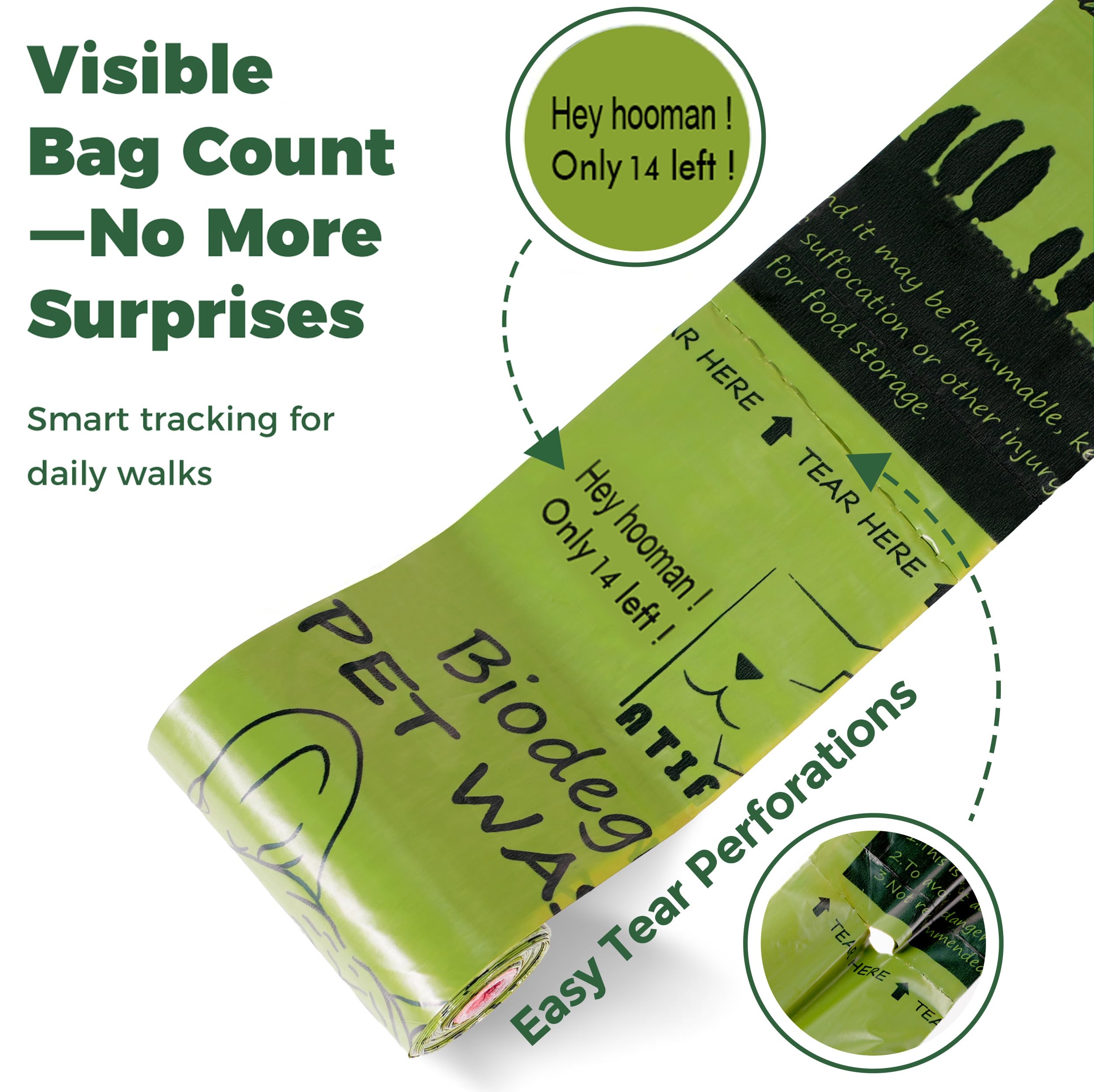 ATIFBOP extra thick bags provide durable, leak-proof performance.