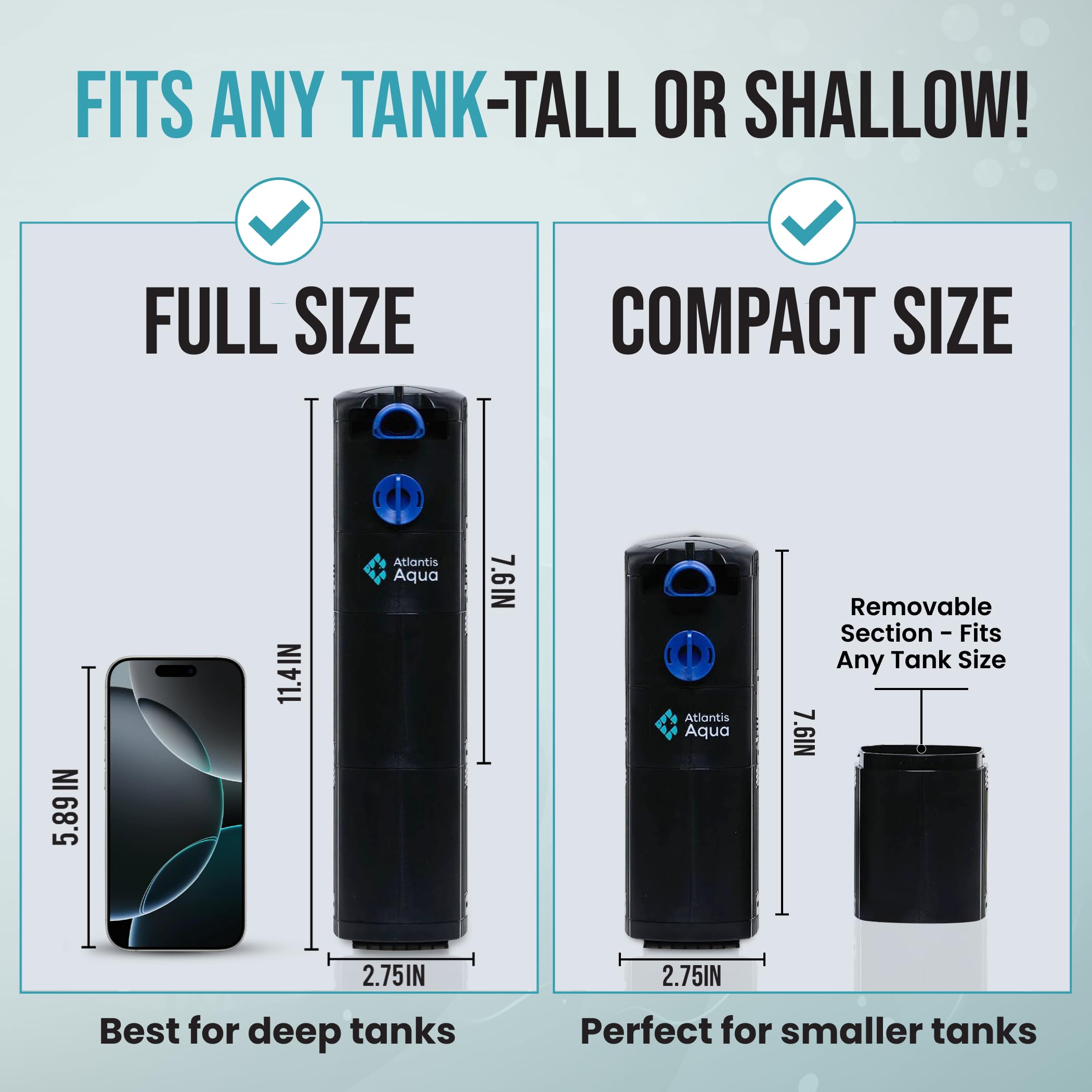 Atlantis Aqua turtle compatibility allows multi-species tanks with reliable filtration.