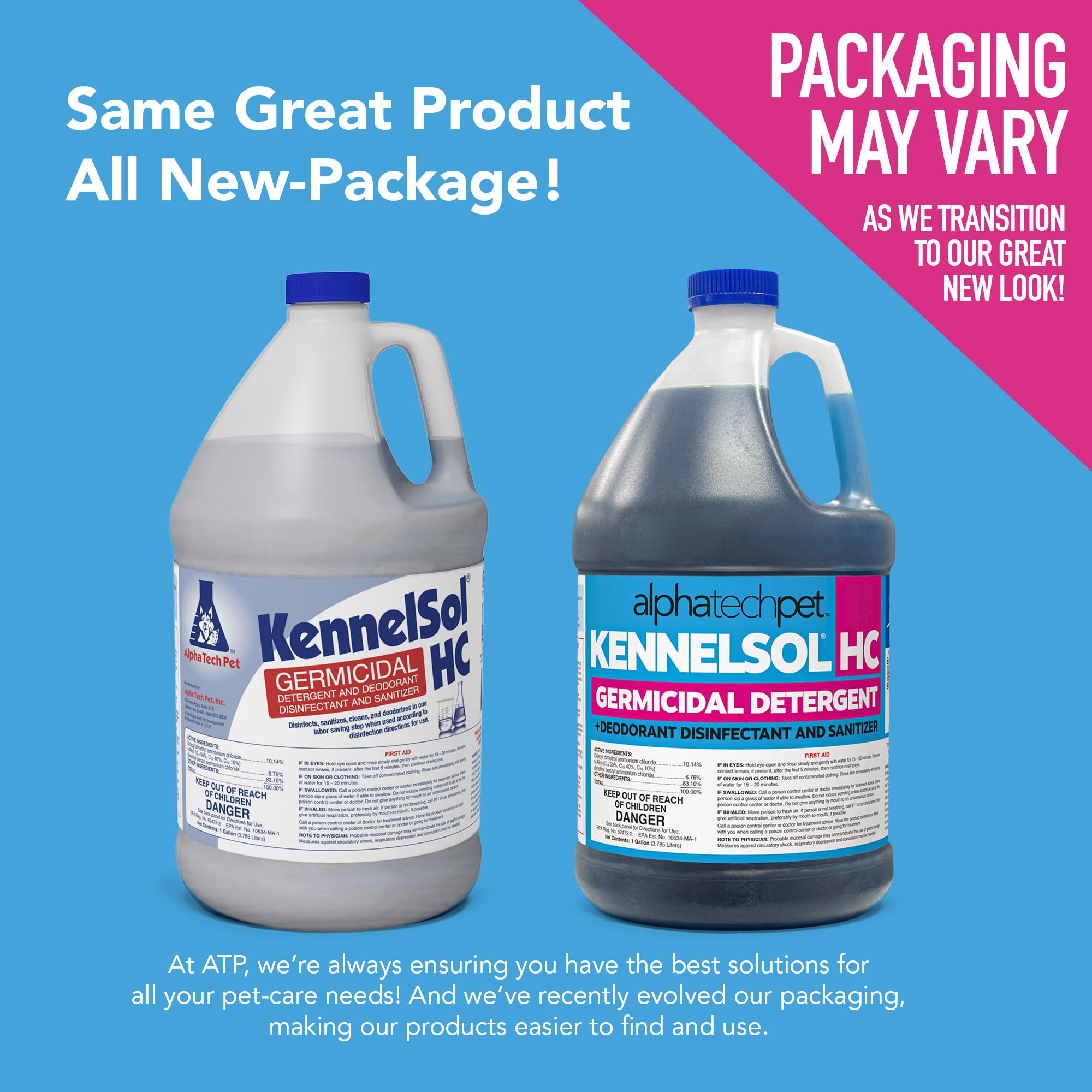 KennelSol HC dilution cap shown for easy measurement and bulk solution