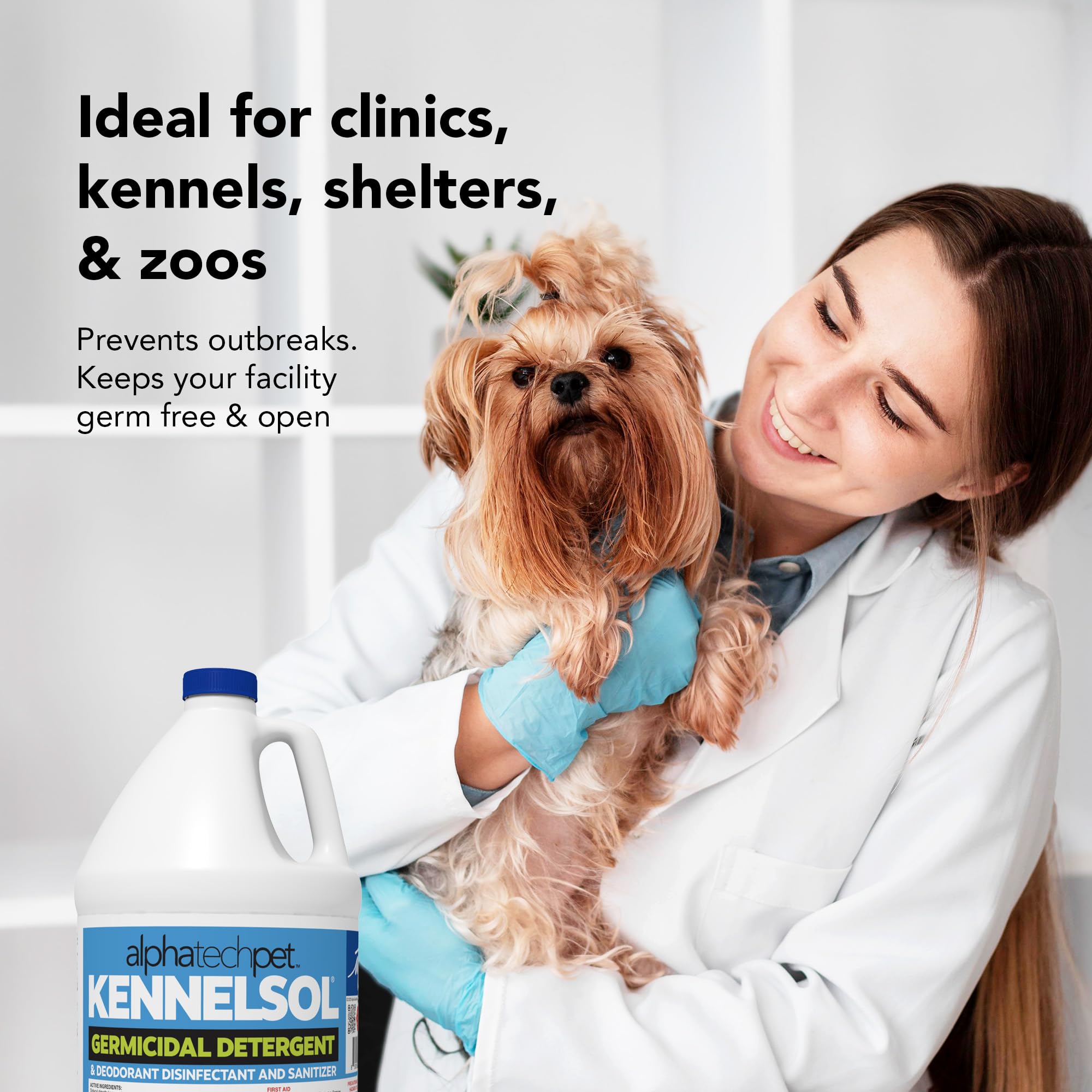 ATP KennelSol kennel care facility use in professional settings