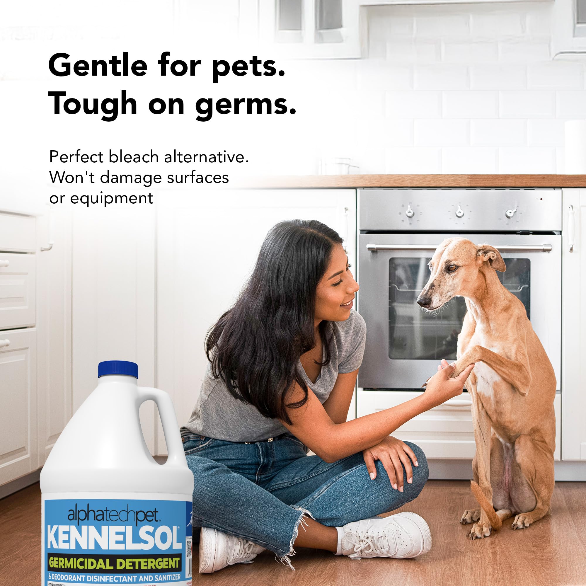 ATP KennelSol surface wet time reminder for 10 minutes disinfection