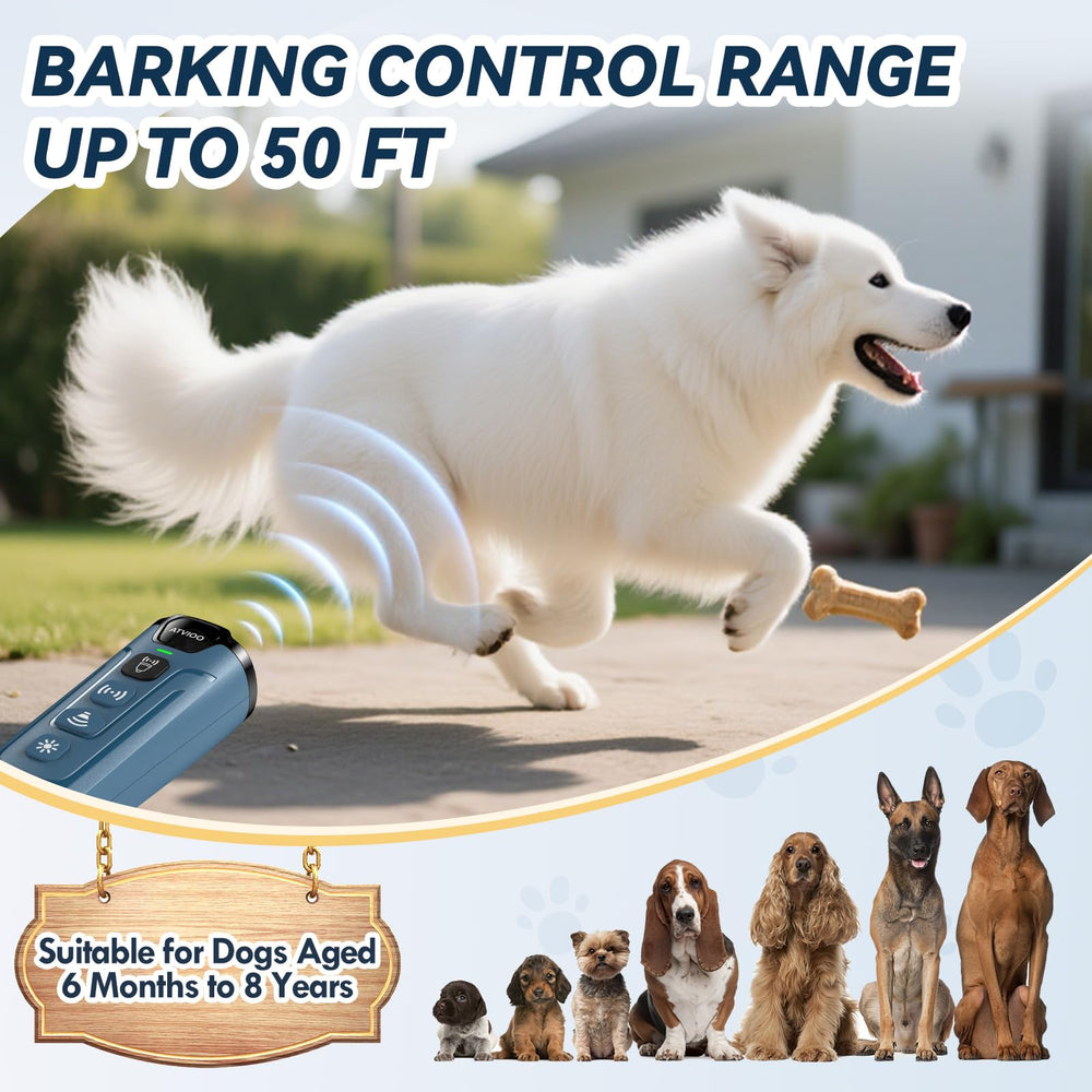 ATVIOO six training modes image highlights versatile, humane behavior guidance for pets