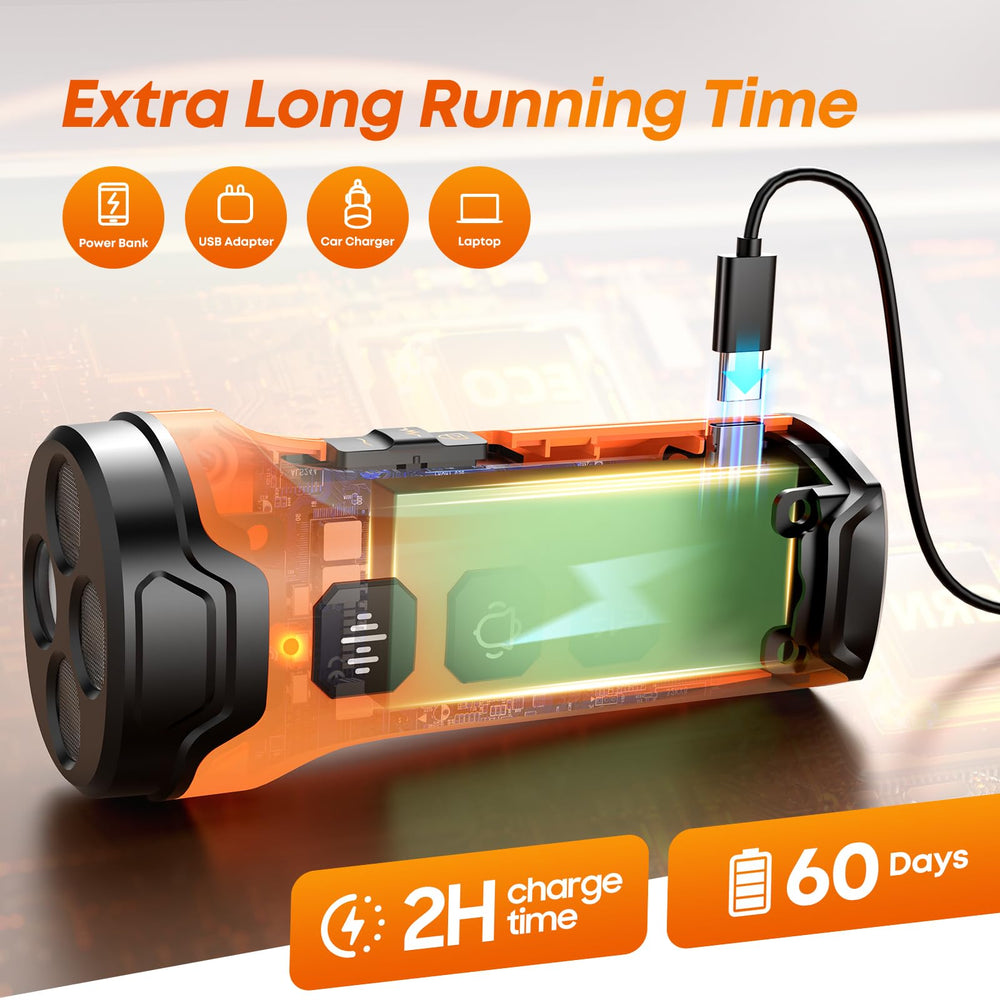 ATVIOO Dog Bark Deterrent night mode with LED aids visibility.