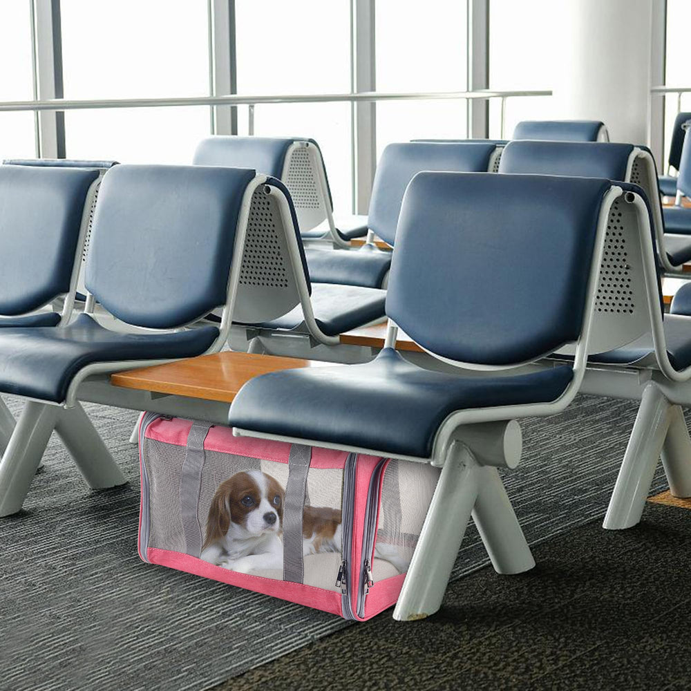 Atvobiy cat-dog carrier breathable mesh for better airflow and comfort