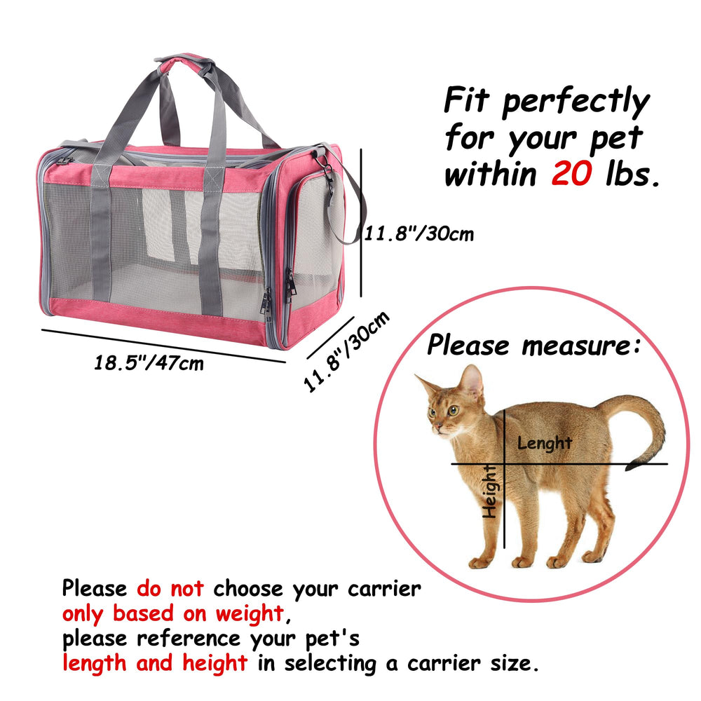 Atvobiy cat-dog carrier handheld strap for versatile carrying