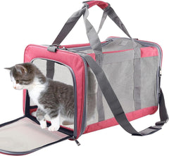 Atvobiy cat-dog carrier removable base insert provides stable surface