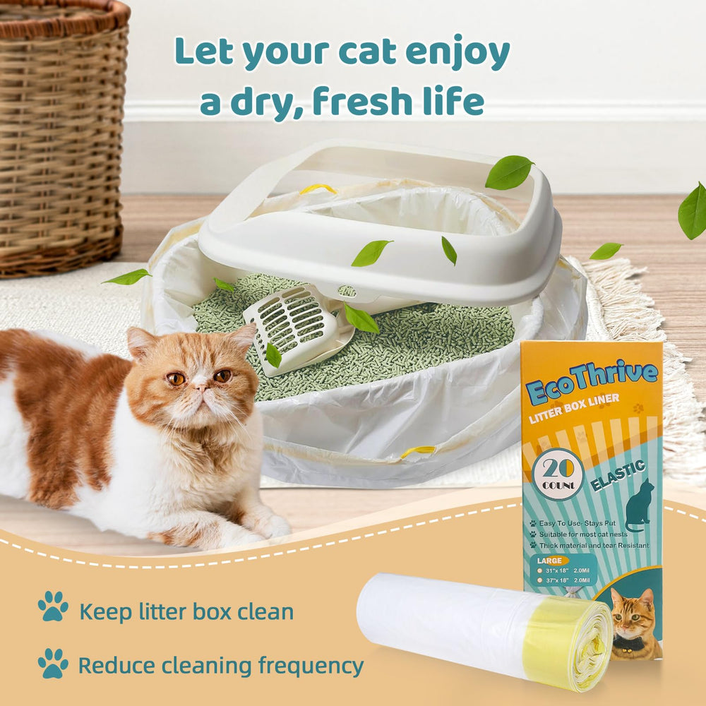 AUAON easy disposal bag allows quick tie-and-trash cleanup.