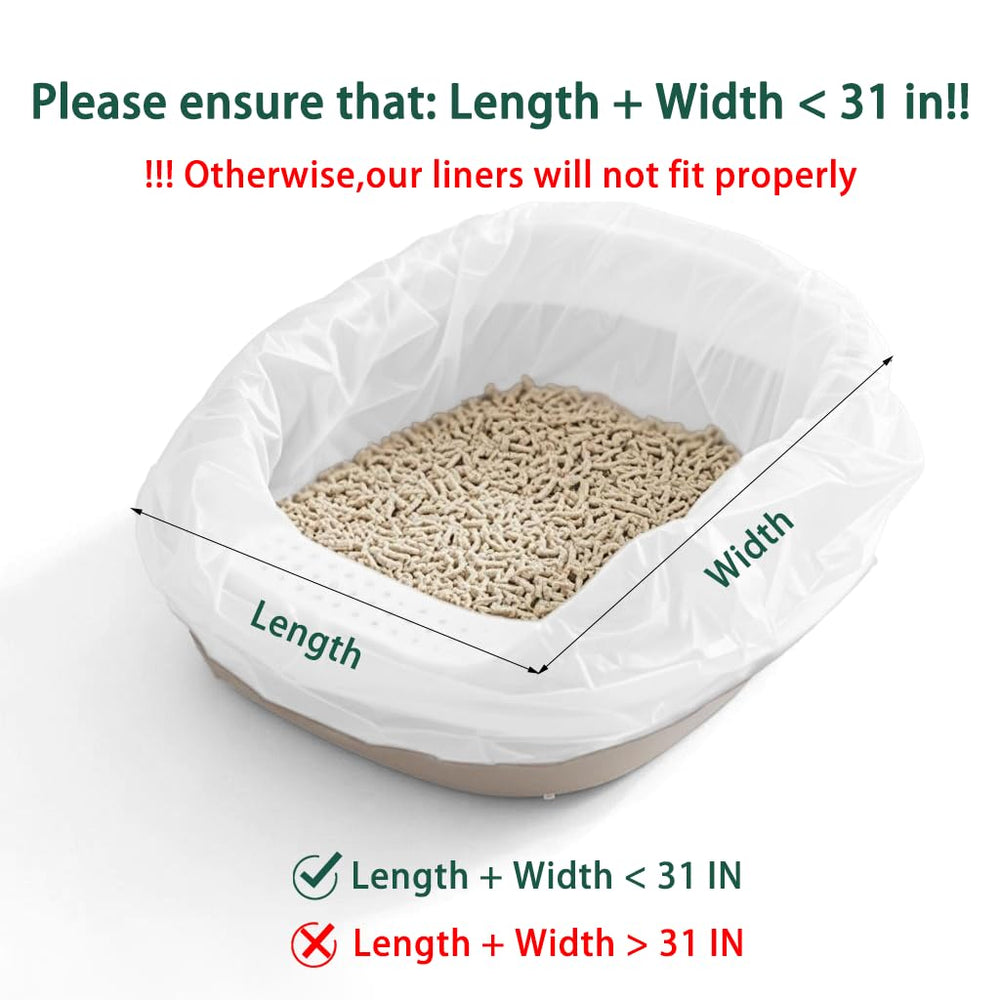 AUAON extra-large litter bag offers puncture resistance for heavy use.
