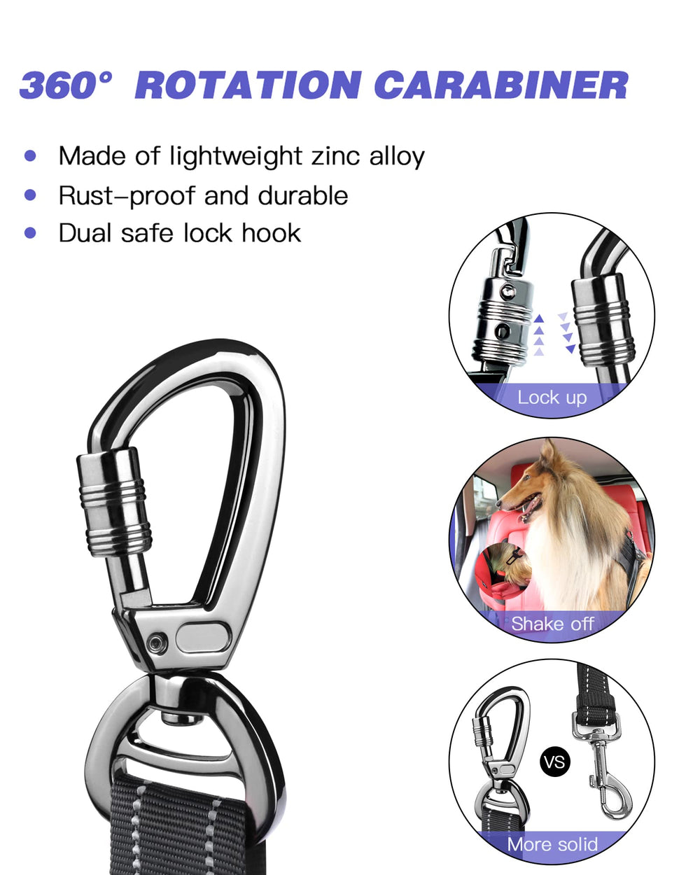 AUBELL universal compatibility design fits different car interiors for versatile use.