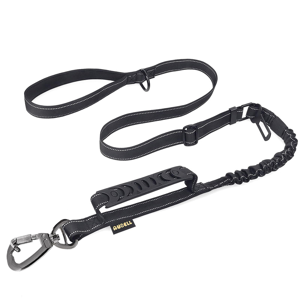 AUBELL Tactical dog leash with durable nylon strap for reliable daily walks.